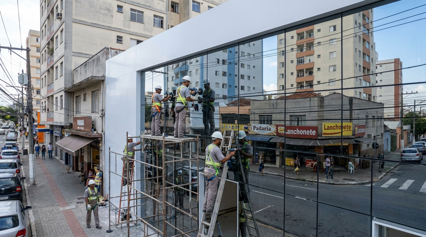 Fechamentos em Vidro em Belo Horizonte‑MG
