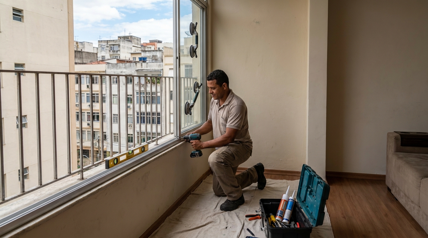 Janelas de Vidro em Belo Horizonte‑MG